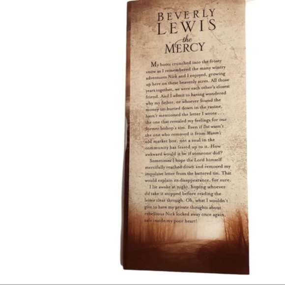 Beverly Lewis hardback book The Mercy - Picture 2 of 5
